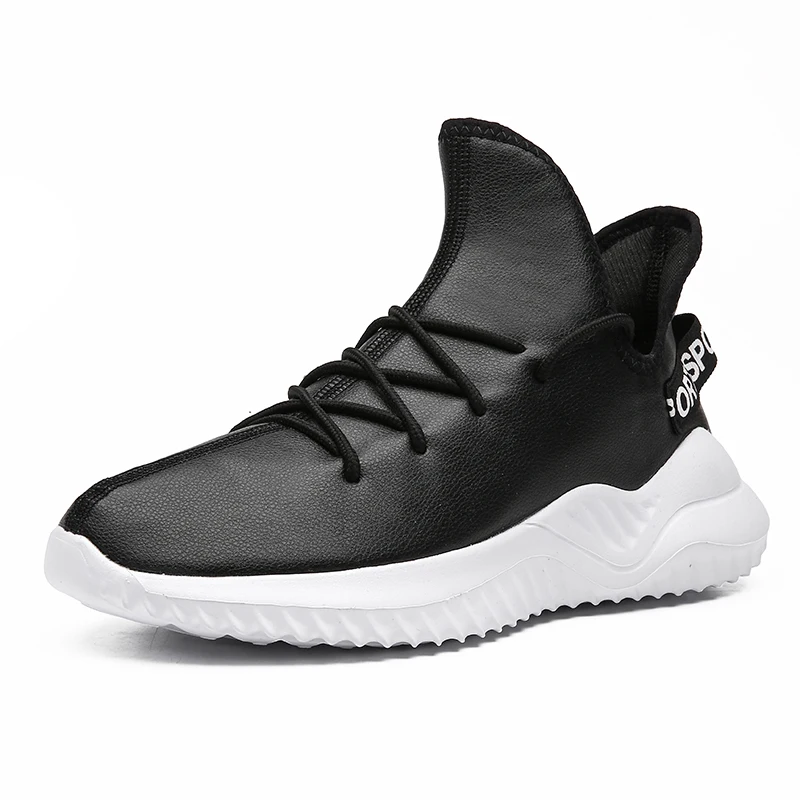 

Мужская обувь из искусственной кожи, стильные мужские кроссовки на шнуровке, из искусственной кожи, на плоской подошве, 2021, Новое поступлени...