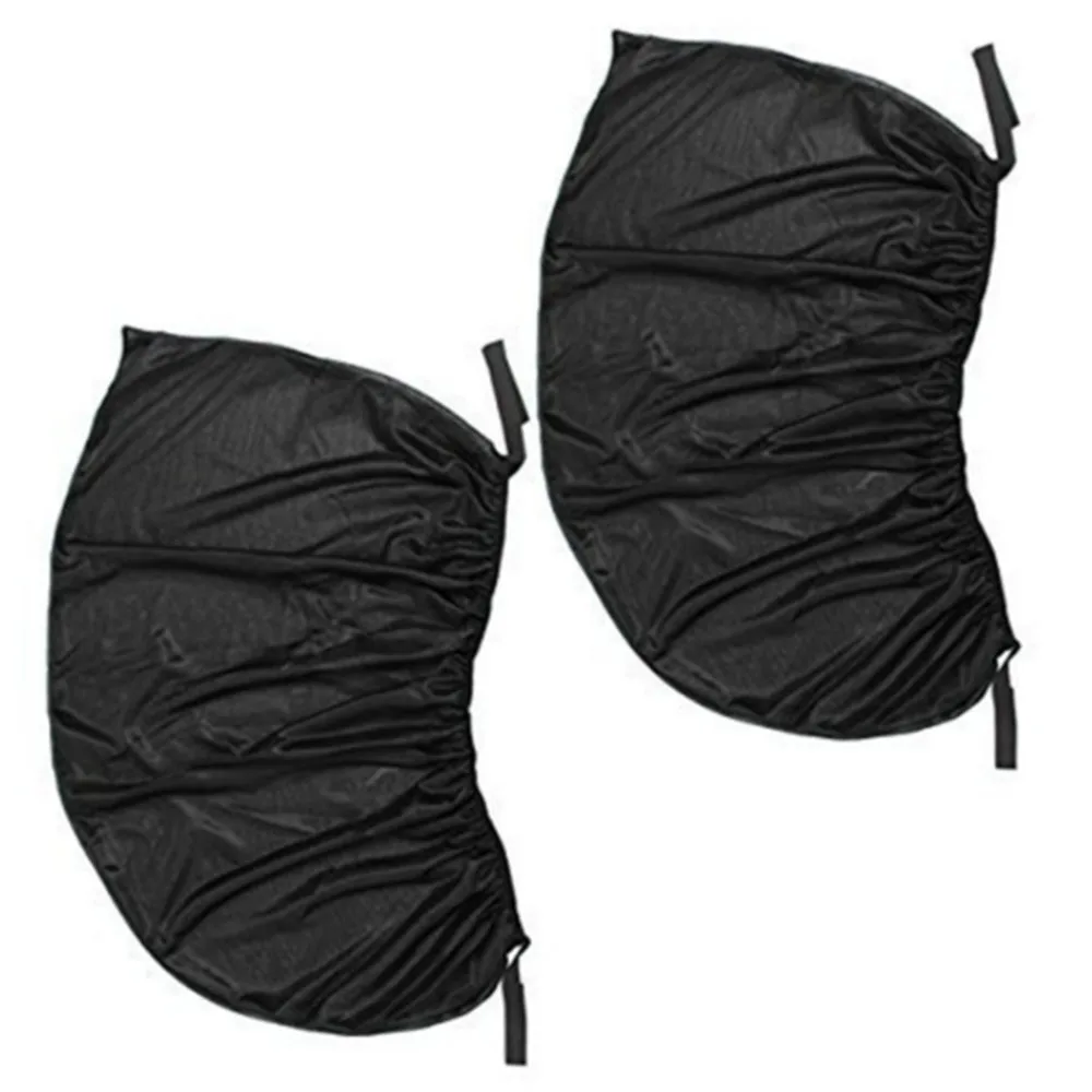 

2pcs Car Rear Side Window UV Sun Prevent Sunshine Blocker Cover Shade Mesh Auto Exterior Sunshade Baby Child Protect