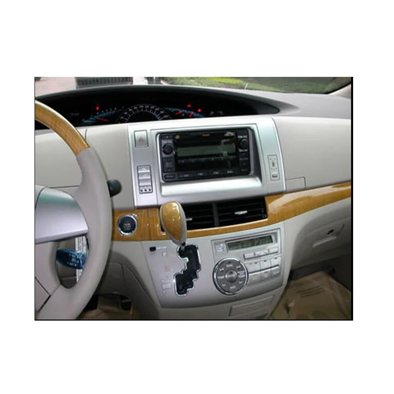 Для Toyota ESTIMA ACR GRS 50 2006-2015 год наклейки для интерьера деревянная отделка