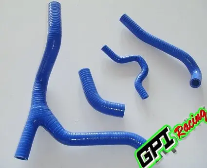 Для KAWASAKI KXF250 KXF 250 07 08 2007 2008 Y комплект Байк мотокросс силиконовый шланг радиатора