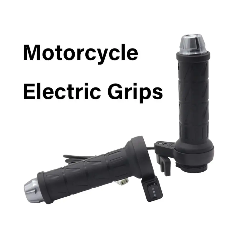 

Motorcycle Heating Handle Electric Heated Grips Winter Intelligent Temperature Adjustment For Motorcross Cuffs Handlebar Warmer