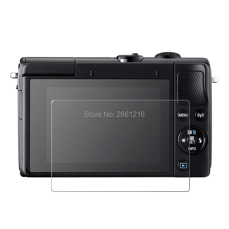 Для Canon EOS M6 M6II M50 M100 RP G9X G9XII G7X G7XII G5X gxxiii Mark II III закаленное стекло 9H 2.5D Защитная пленка для экрана камеры