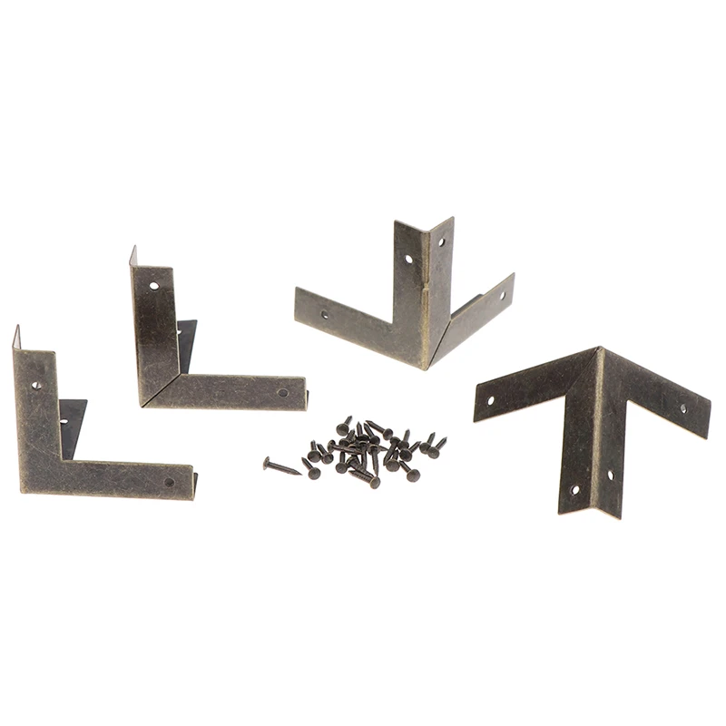 Протектор для винного ящика треугольные уголки 4 дюйма шт. деревянных коробок 33