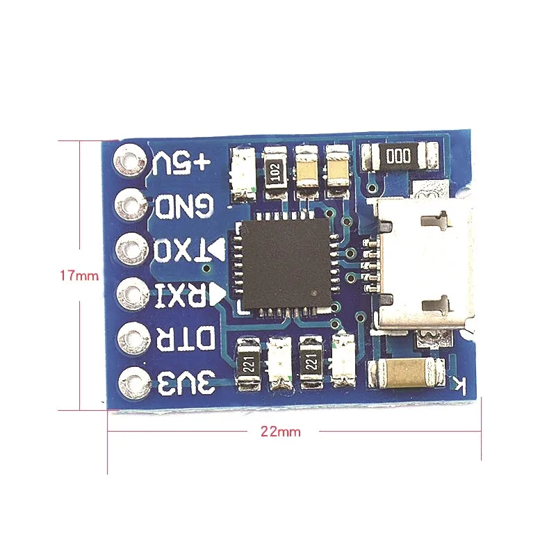 CJMCU CP2102 микро USB к UART TTL модуль 6Pin серийный преобразователь STC Замена FT232 новый для