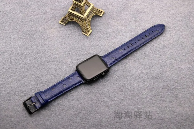 

Luxury Casual Leather Loop 38mm / 42mm/40mm/44mm Iwatch 5 4 3 2 Watches Accessories