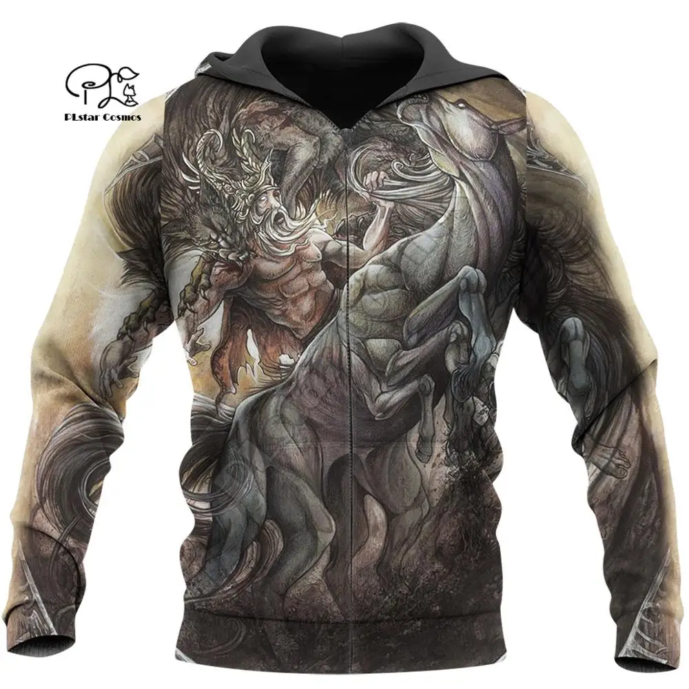 

PLstar Cosmos Viking Warrior Tattoo Armor New Fashion Tracksuit Funny 3DPrint Pullover Unisex Zip/Hoodies/Sweatshirts/Jacket S-3