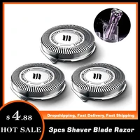 3pcs shaver blade razor replacement shaver head for norelco sh3052 series 1000 2000 3000 hq64 pt720 pt724 s5010 pt722