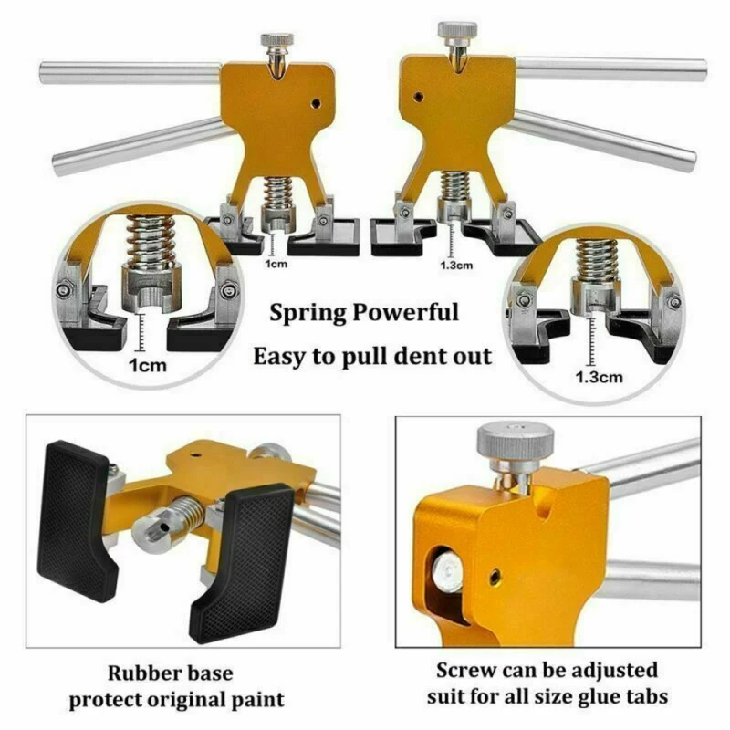 

24pcs Car Body paintless dent repair tool Dent Repair Kit Car Dent Puller with Glue Puller Tab Removal Kit for Vehicle Car Tool