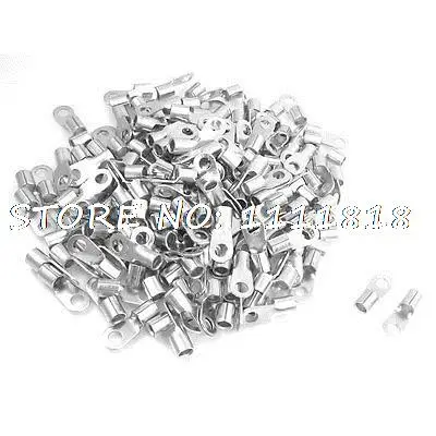 

6 AWG Wire Connector 88A Non-insualted Ring Terminal Connector 200 Pcs