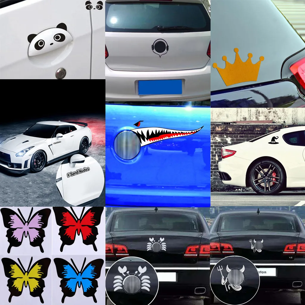 Автомобильный декор Мультяшные изображения забавная индивидуальная