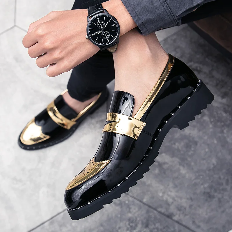 

Men Flats Casual Leather Shoes Designer Men Loafers Moccasins Shoes Male Breathable Slip on Lightweight Driving Shoes Footwear I