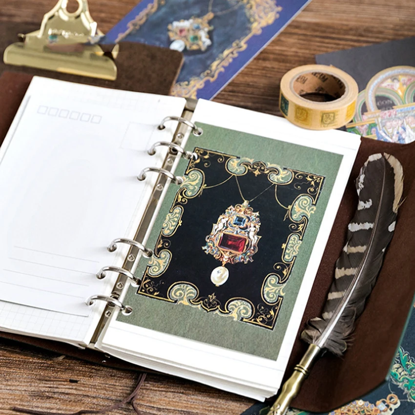 30 шт./лот ретро Книга судьбы Набор открыток поздравительная открытка конверт