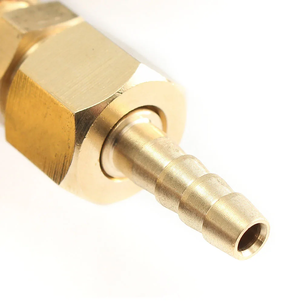 Двойной Калибр Mig Tig Высокая точность латунь прочный регулируемый газовый баллон