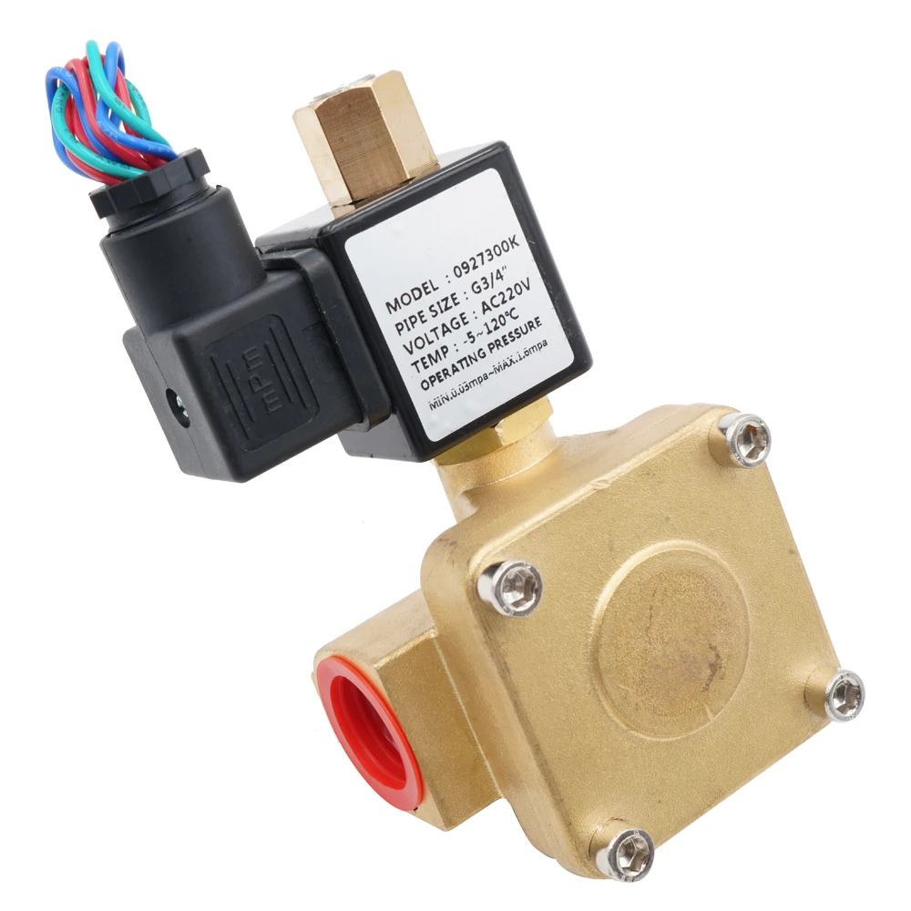 Пилотный диафрагменный электромагнитный клапан серии 0927 нормально замкнутый