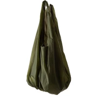 female light farbic slouch shopper bag teenager japanese style fashion big capacity yellow black shopping handbag bag for women