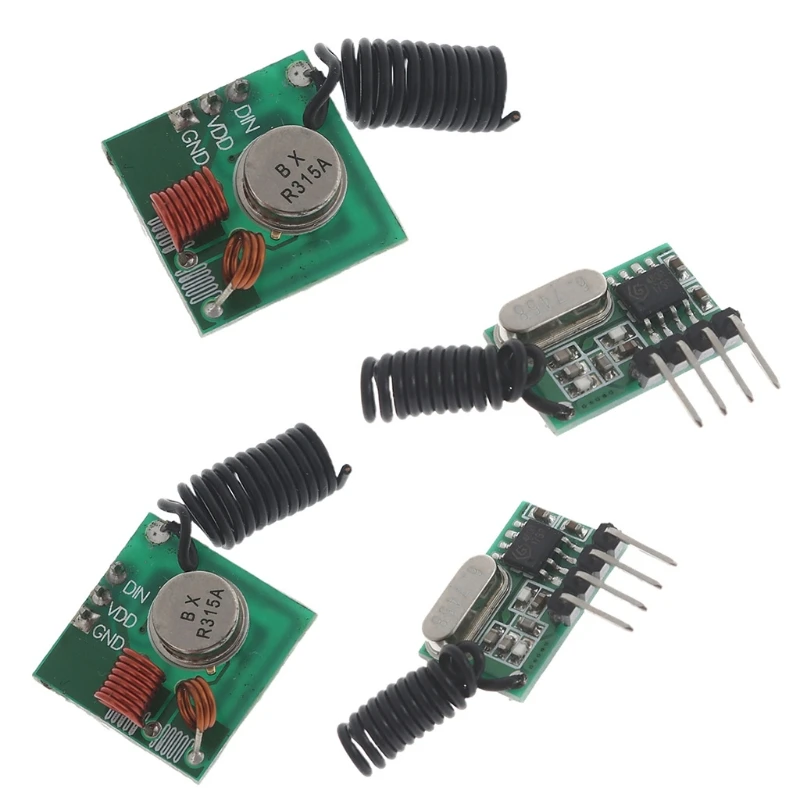 

Transmitter Superheterodyne Learning Receiver Module Wireless Remote Control 5V