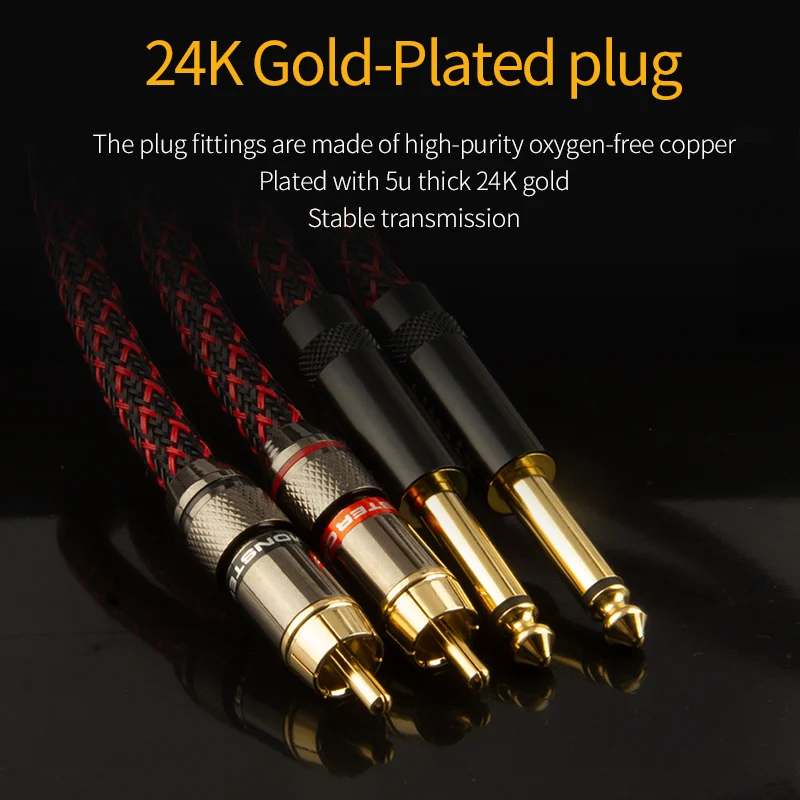 Кабель RCA 6 5 мм CANARE Hi-Fi стерео 1 пара разъем | Электроника