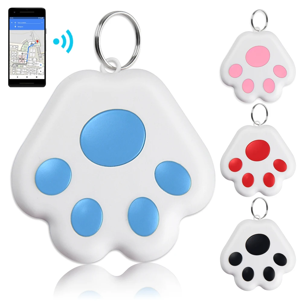 

Pet Dog GPS Tracker Anti-Lost Alarm Wireless Bluetooth Locator Tracer For Pet Dog Cat Kids Car Wallet Key Collar Accessories