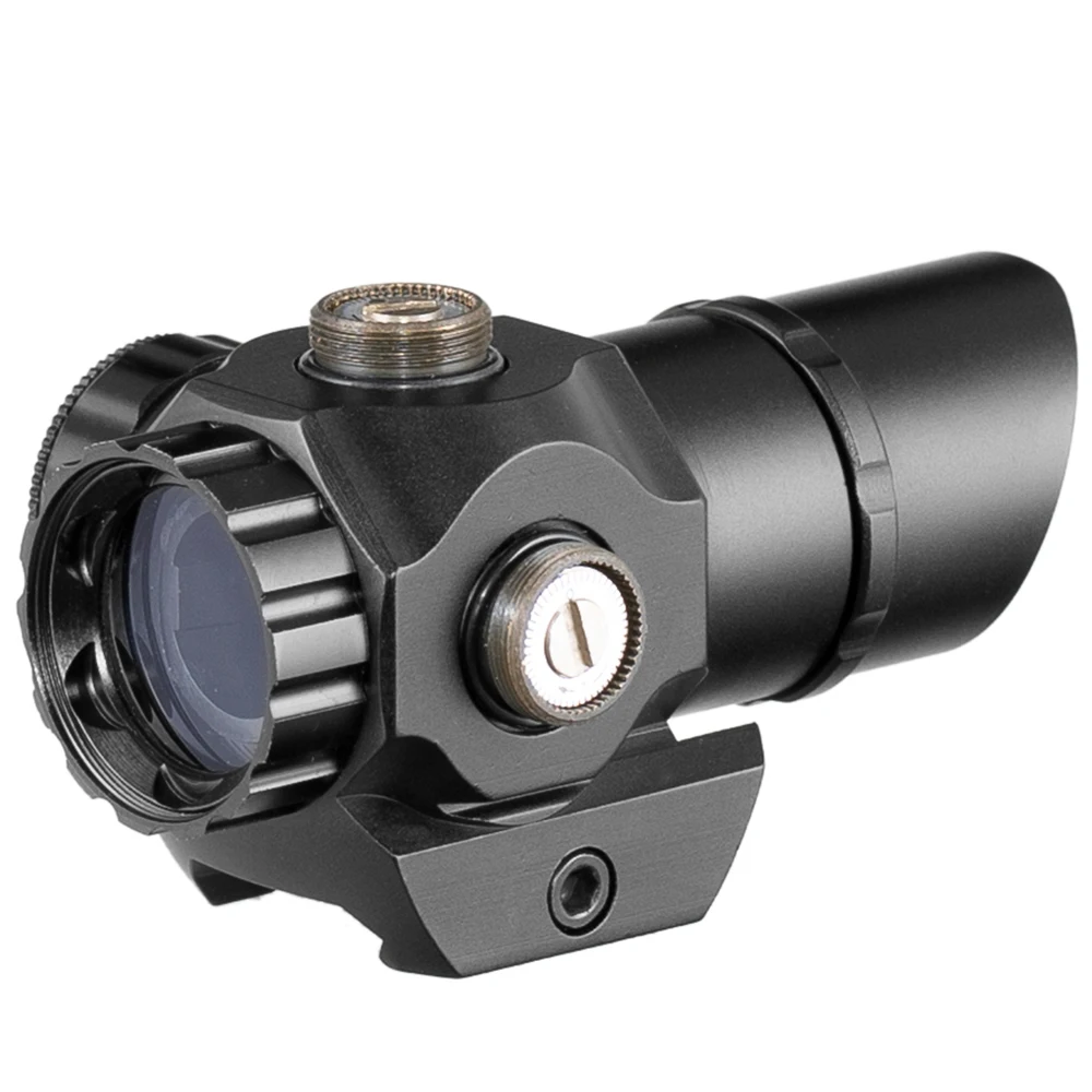 Прицел для страйкбола тактический прицел с косым вырезом красная и зеленая точка