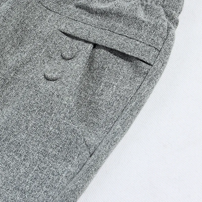 Сезон весна осень 4 Женские панталоны для офиса женские брюки XL размера плюс