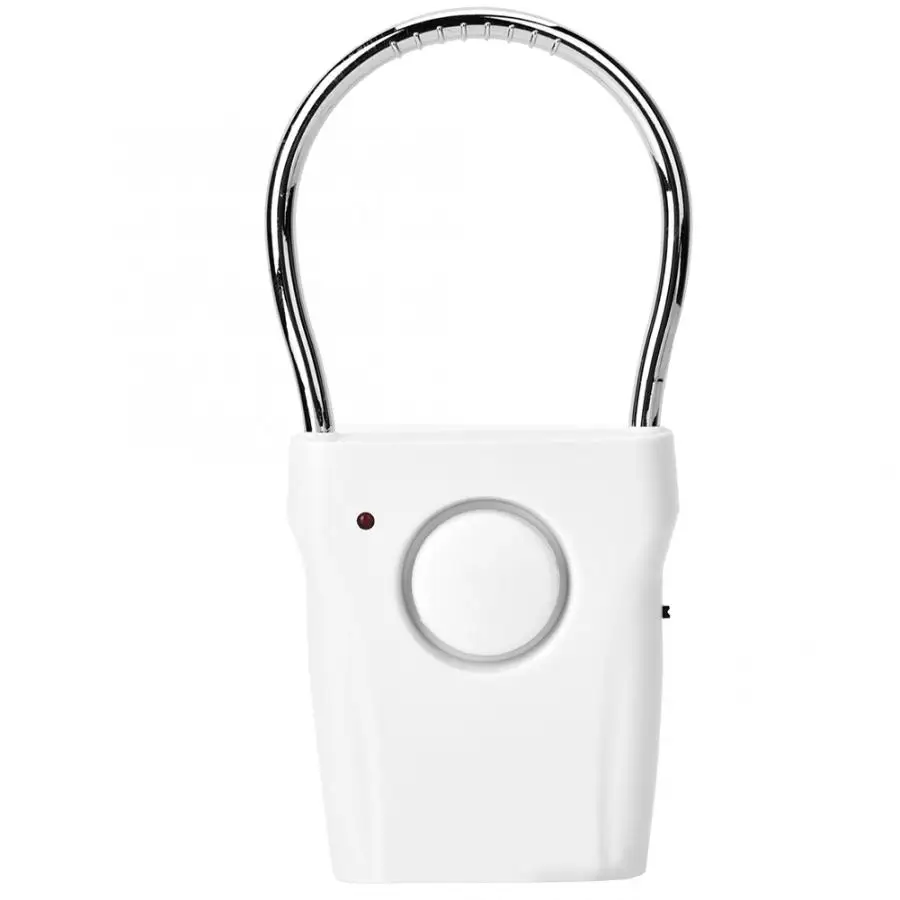 120dB Portable Door Sensor Alarm Handle Touch Anti-theft Security Siren Hotel Safety Stop | Безопасность и защита