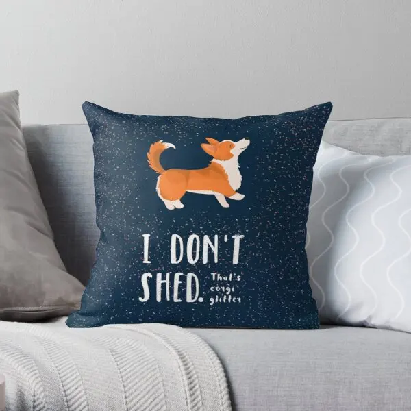 

Corgi Glitter (Pembroke Welsh Corgi) Soft Decorative Throw Pillow Cover for Home Pillows NOT Included