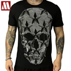 Хоррор, большеразмерная Футболка мужская Wicca, в готическом стиле, одежда для женщин в стиле панк крутые футболки хэллоуин острый принтовые тройники мужской гранж дьявол рок одежда