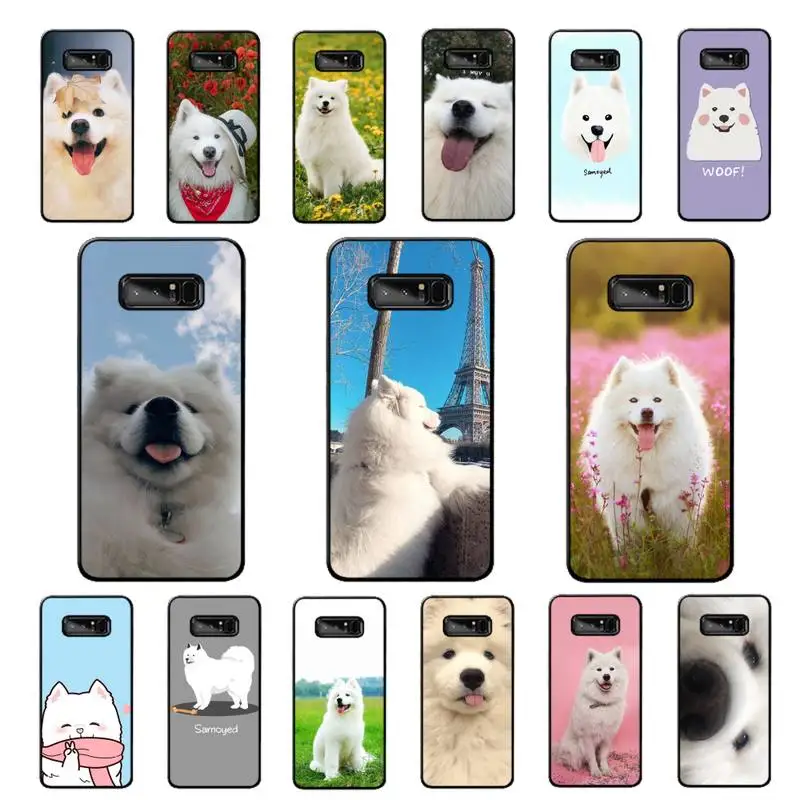 

MaiYaCa Cute animal Samoyed dog lovely Phone Case for Samsung Note 5 7 8 9 10 20 pro plus lite ultra A21 12 02