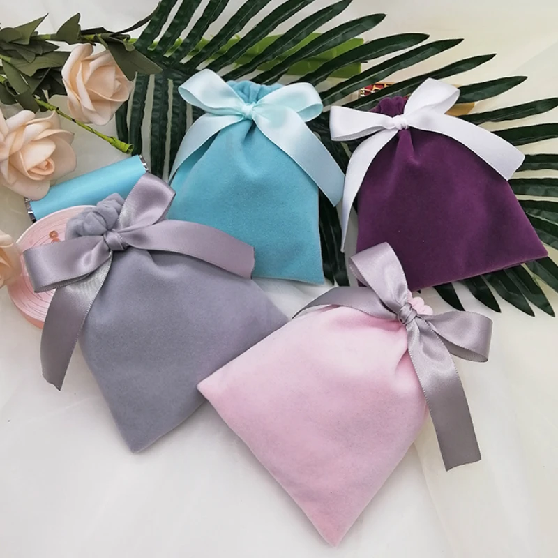 Бархатная сумочка для ювелирных изделий витрина упаковки косметичка вечерние ет