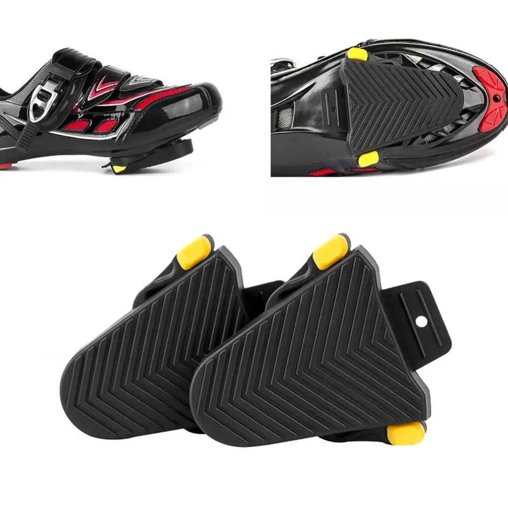 

80%HOT 1Pair Bicycle Bike Pedal Protection Rubber Cleat Cover for Shimano SPD-SL Cleats