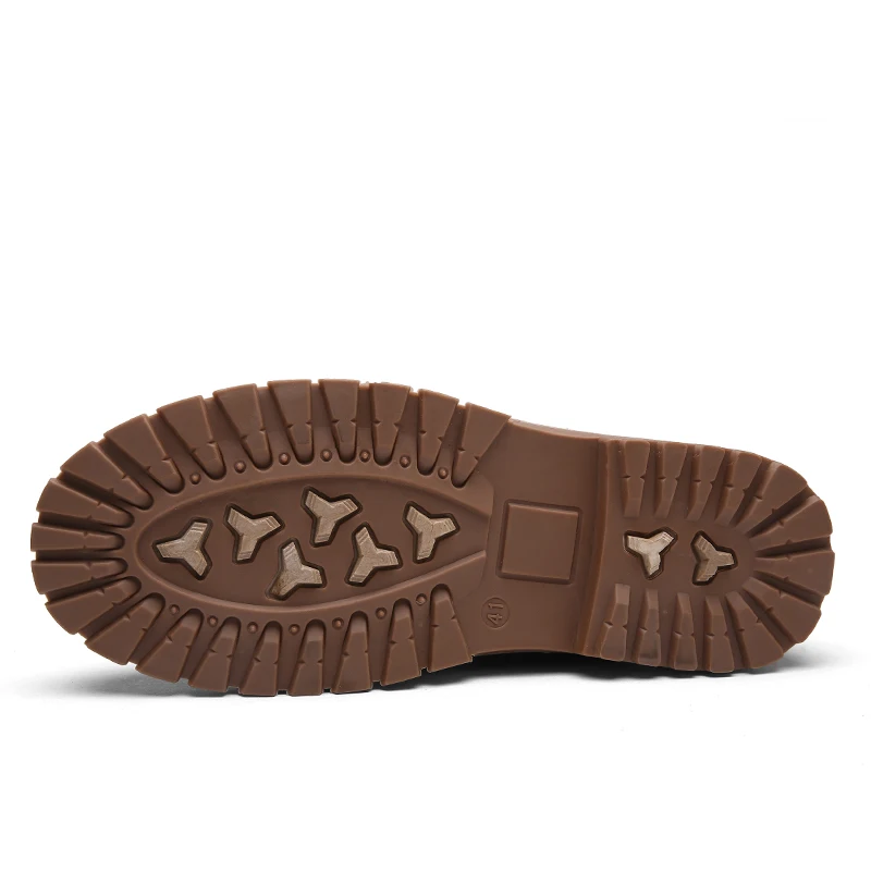 Мужские ботинки Лидер продаж новые теплые зимние мужская повседневная обувь