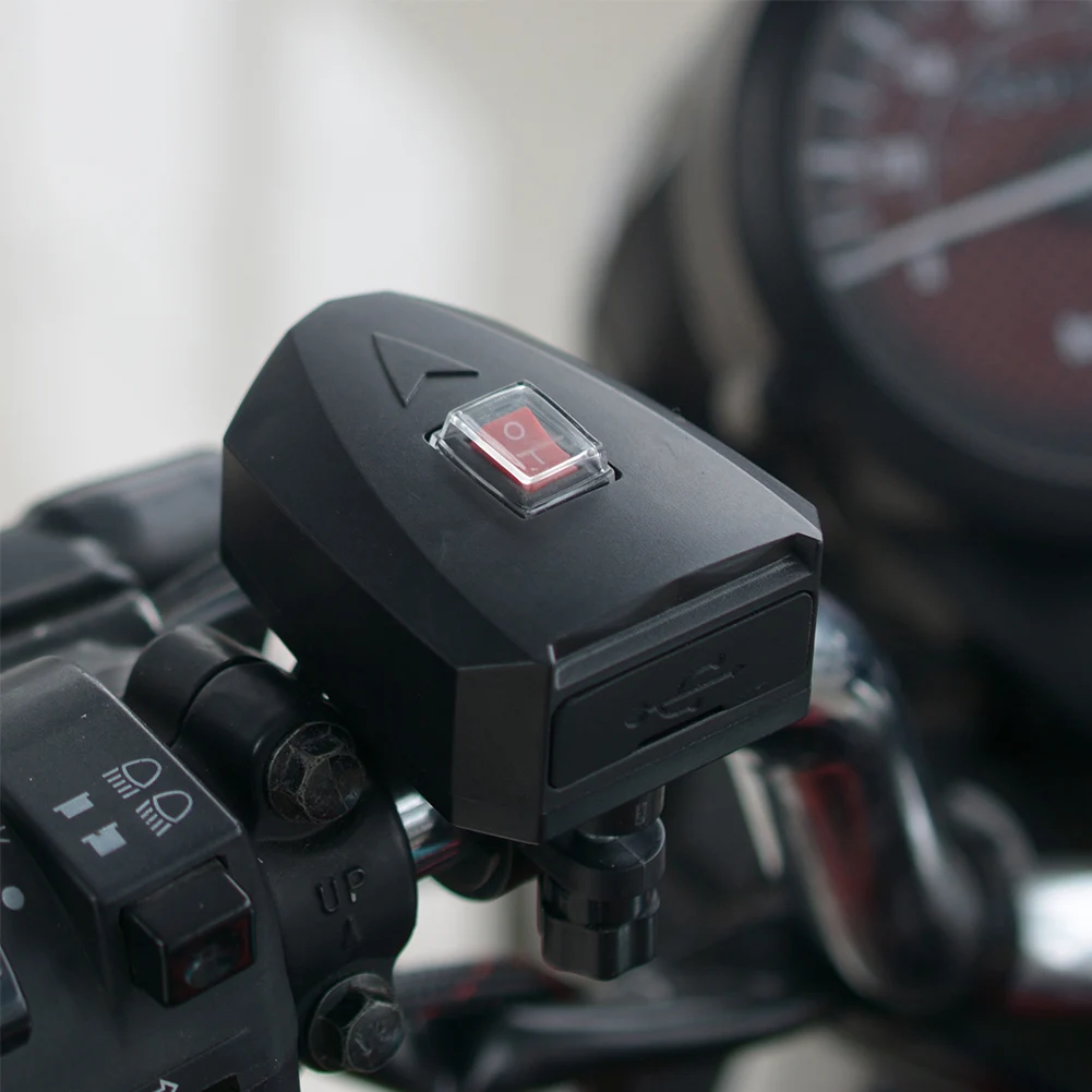 

Водонепроницаемый сотовый телефон с двумя USB-портами для мотоцикла, GPS, разъем питания, зарядное устройство, переключатель, аксессуары для м...