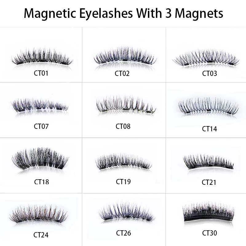Новые магнитные ресницы натуральные накладные норковые ручной работы 3D/6D легко