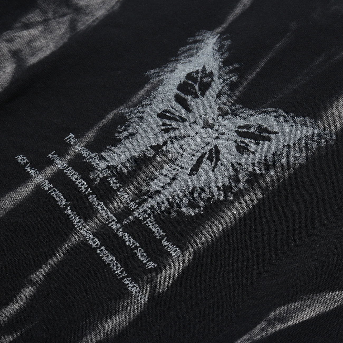 LACIBLE темная цепь тай дай &quotскелетная&quot с принтом в стиле Харадзюку Толстовка Для