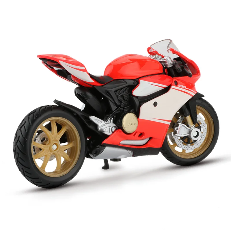 Гоночная модель автомобиля Maisto 1:18 игрушечный сплав 1199 мотоцикла SUPERLECCERA