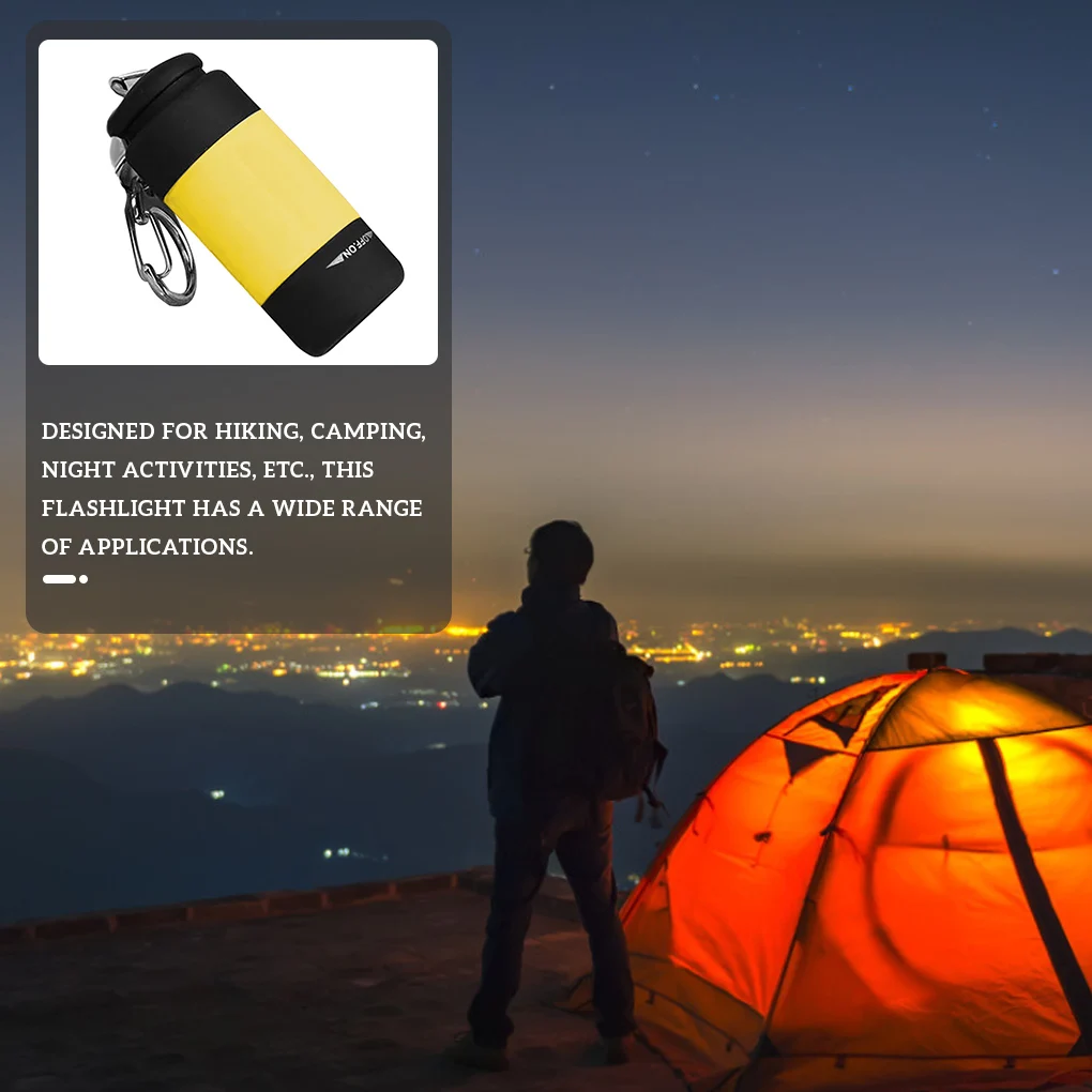 

Портативный мини-фонарик с зарядкой от USB