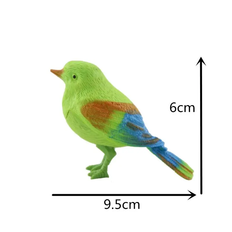 

Novelty Voice Controlled Bird Call Chirp Electronic Pet Gag Kids Baby Toy P31B