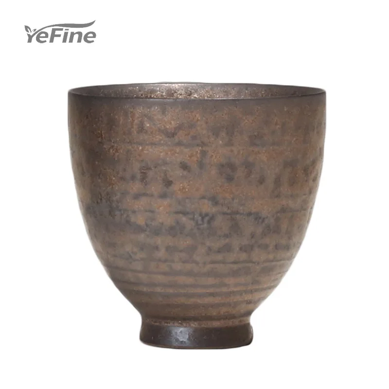 

YeFine ручная работа тонкая позолоченная чашка для глазури