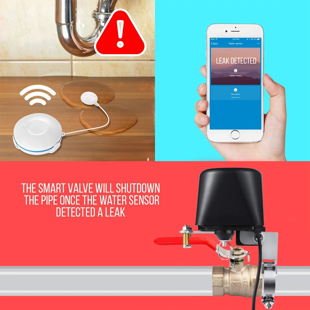 Рисунок 3 - Умный датчик воды UseeLink Zigbee