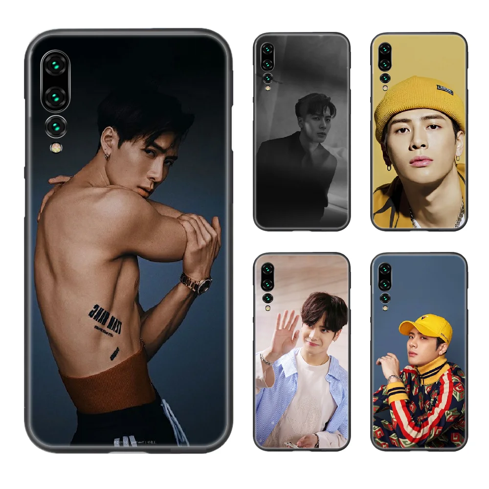 Чехол для телефона GOT7 Jackson Wang корпус Huawei P8 P9 P10 P20 P30 P40 Lite Pro Plus smart Z 2019 черный чехол 3D