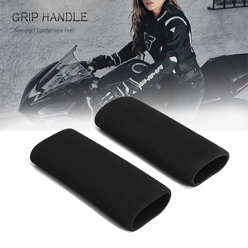 3 пары резиновых захватов для руля с антискользящим покрытием и антивибрационной подушкой для велосипеда и мотоцикла.