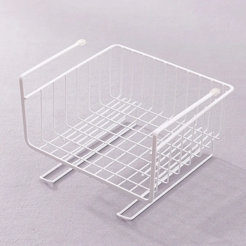 

Multifunctional Kitchen Shelf Hanging Under Cabinet Board, Cabinet Hanger with Paper Roll Holder Spice Organizer