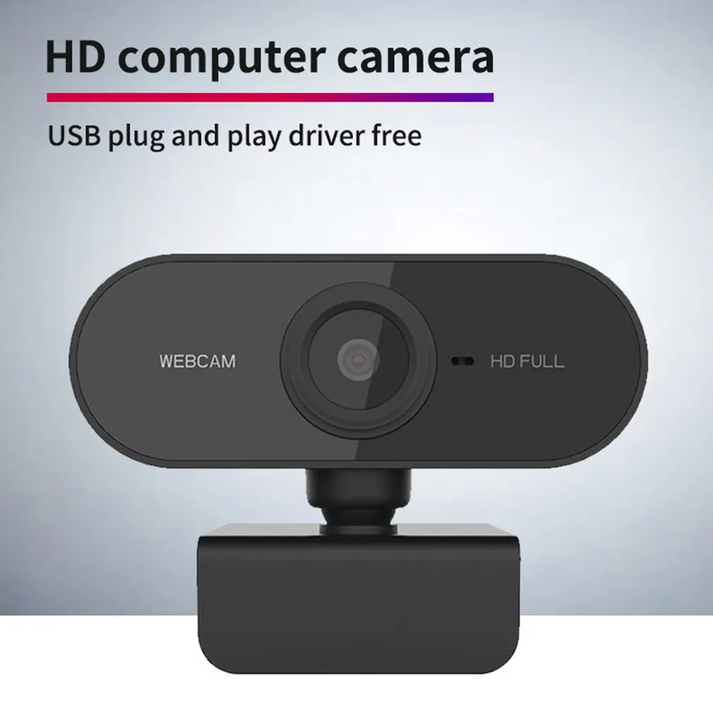 

Веб-камера 1080P для ПК, мини-USB 2,0, с микрофоном