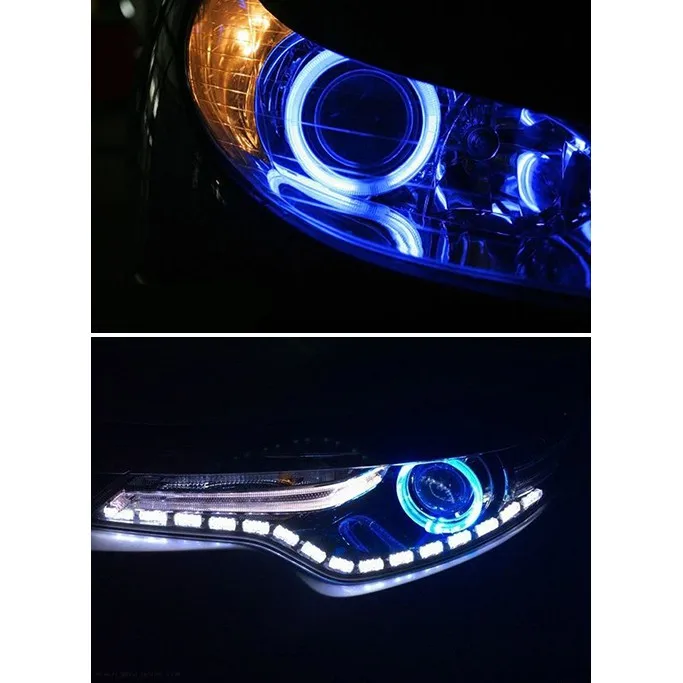 

2PCS High Quality Car Angel Eyes 60mm 70mm 80mm 90mm 95mm 100mm Auto Halo Rings