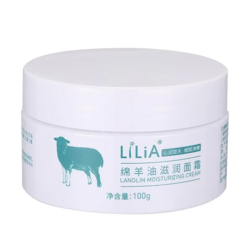 

Face Cream Collagen Moisturizer Sheep Oil Cream Lanolin Soothing Moisturizing Cream Skin Lanolin 100g Moisturizing L8U2