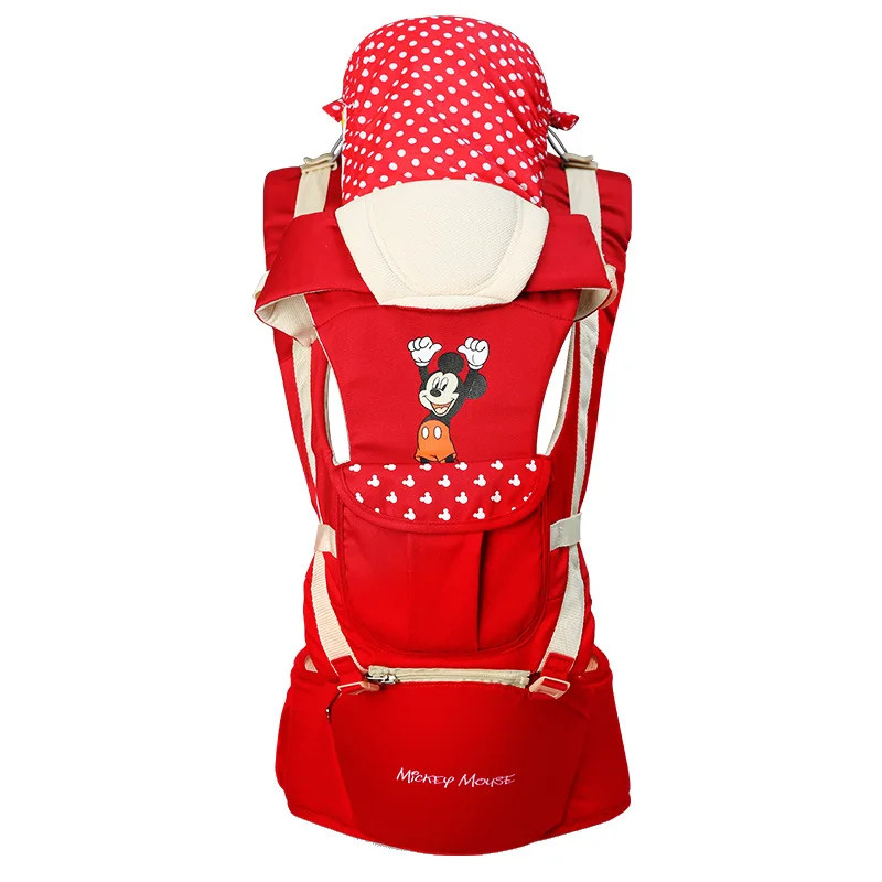 

Disney Ergonomic Baby Carrier Infant Baby Hipseat Carrier Front Facing Kangaroo Baby Wrap Carrier For Baby Travel 2-24 Months