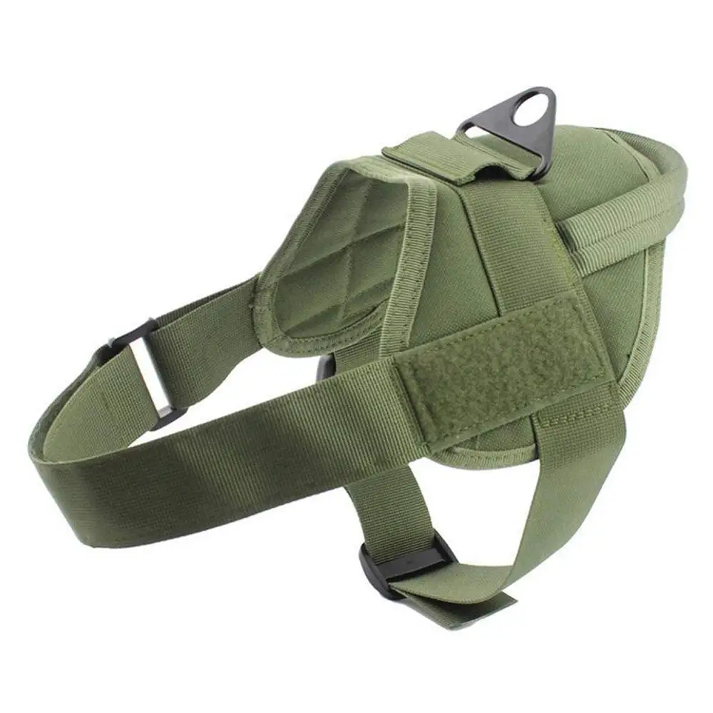 Green Harness Поводок для собак K9, регулируемый нейлоновый ошейник для собак, жилет банджи, поводок для собак, поводок для маленьких собак, немецкая овчарка - Цвет: Green Harness