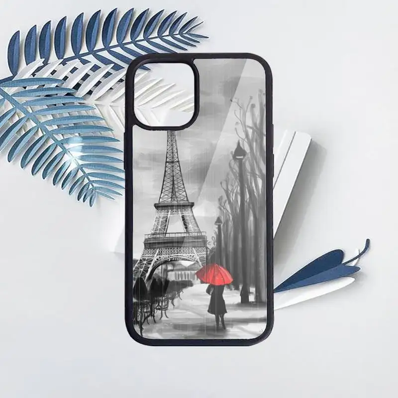 

Eiffel Tower Phone Case for iPhone 11 12 pro XS MAX 8 7 6 6S Plus X 5S SE 2020 XR Hard PC