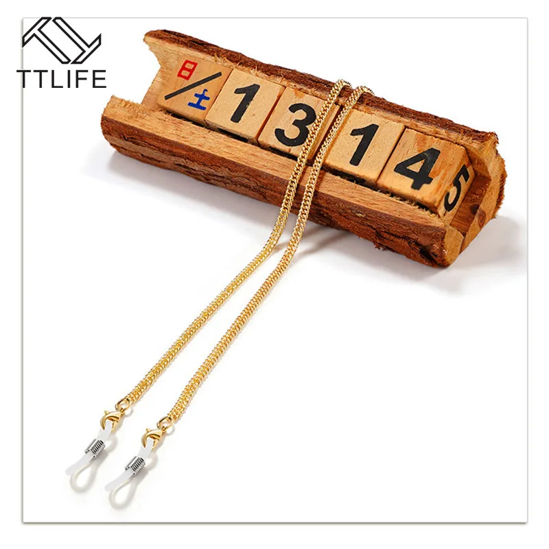 TTLIFE ручная работа цепь для очков силиконовая противоскользящая Пряжка канат