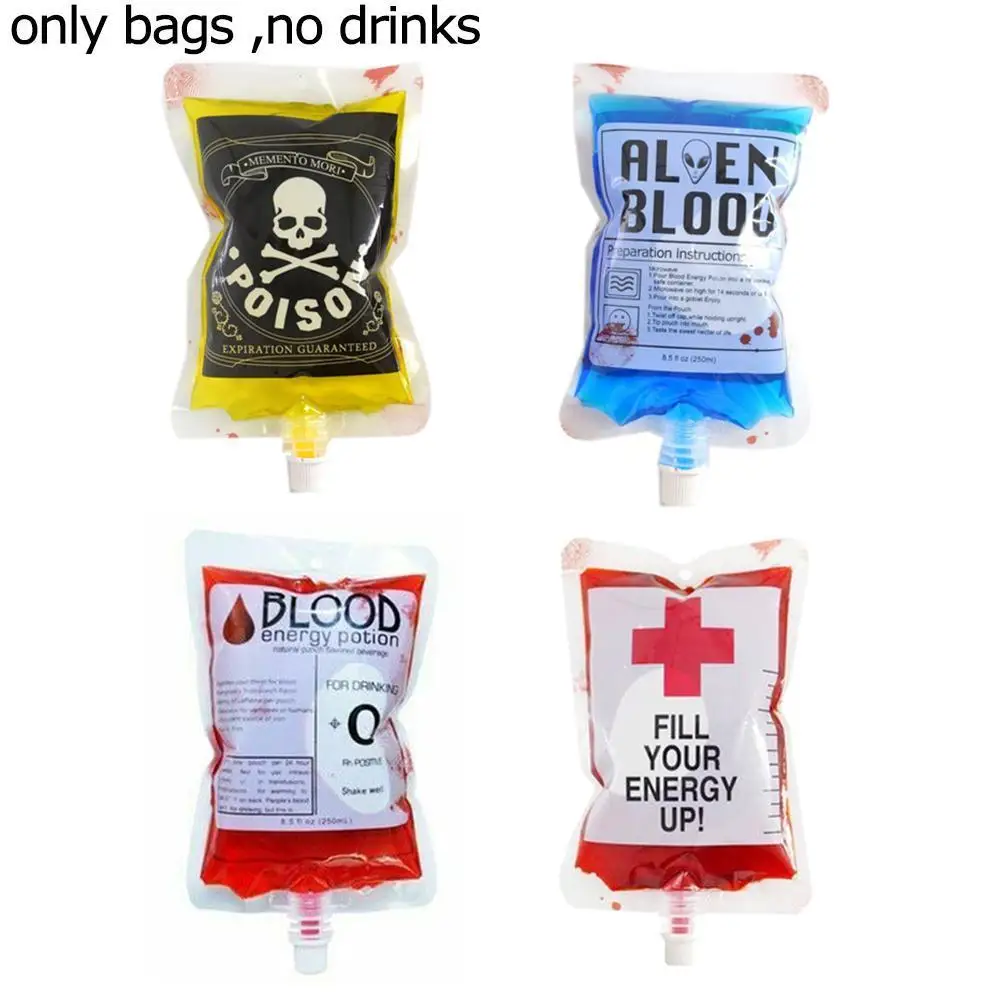 Декоративный реквизит на Хэллоуин Череп вампир кровь пить сумки украшения ужас